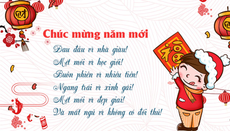 Thơ chúc tết hay